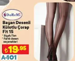 DOREMİ DESENLİ KÜLOTLU ÇORAP DOREMİ DESENLİ KÜLOTLU ÇORAP